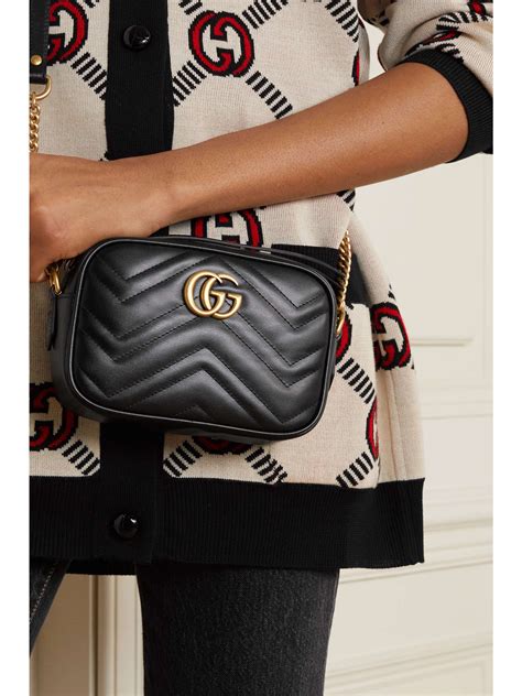 gucci gg marmont small quilted camera bag|gg marmont small shoulder bag.